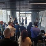 Research Students presenting their work. 3jpg