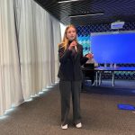 Researchers presenting 4