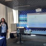 Students presenting their work